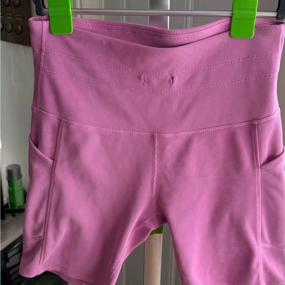 Vibrant Pink Women's Bike Shorts